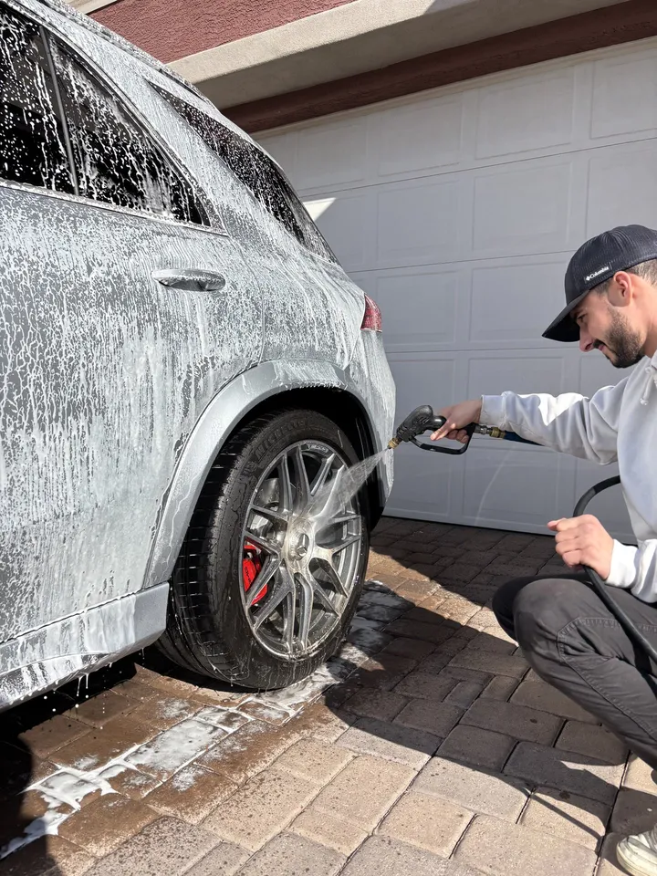detailed vehicle exterior on mobile hero image